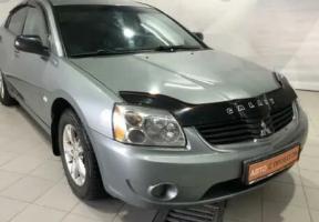 Дефлектор капота (мухобойка) Mitsubishi  Galant с 2003-2008 г.в.(до ресталинга) (Митсубиши Галант) Вип Тюнинг